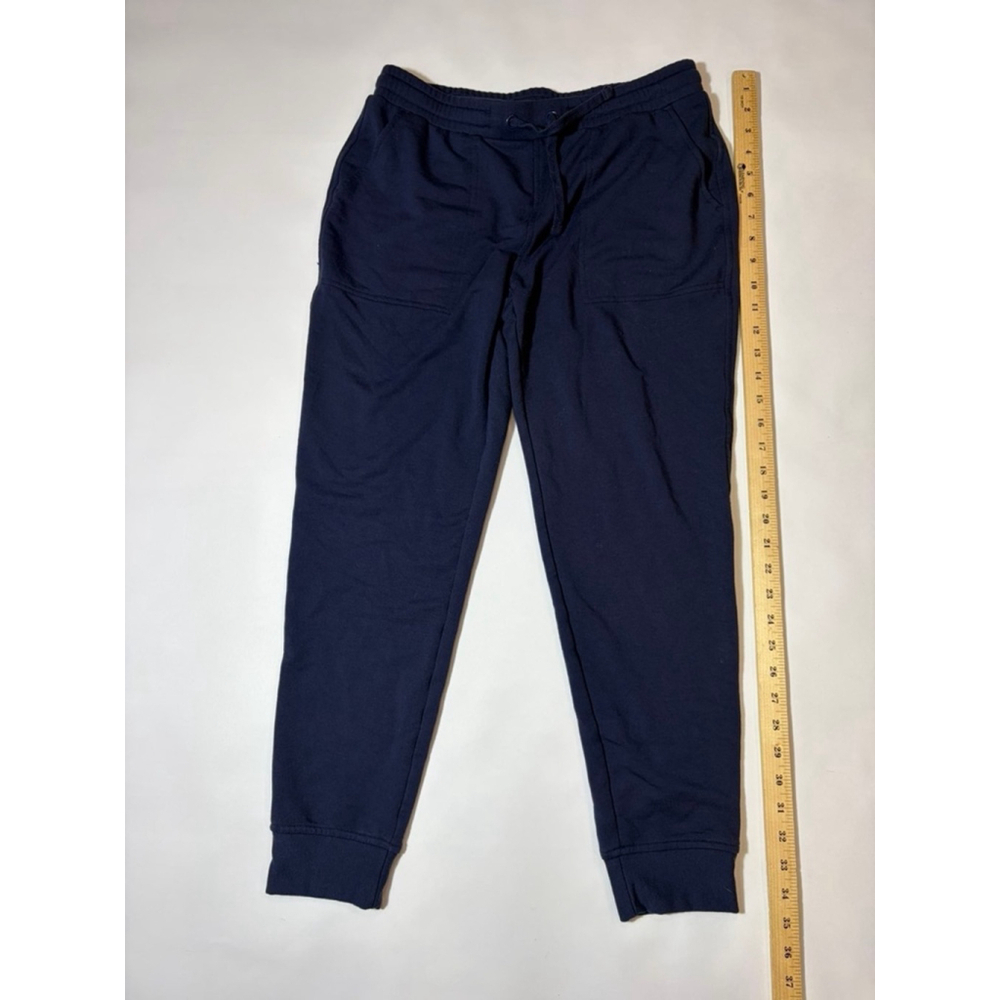 Quince Navy Jogger Pants S Tencel Modal Lounge Minimalist Athleisure